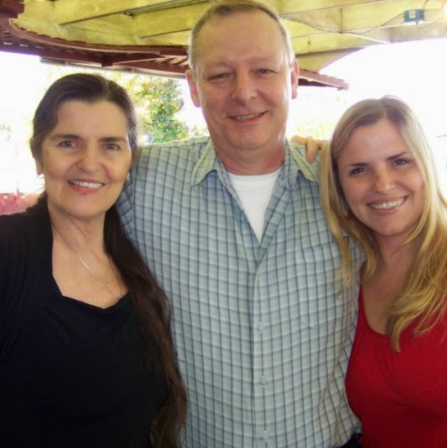 Carole with Joe and Carrie