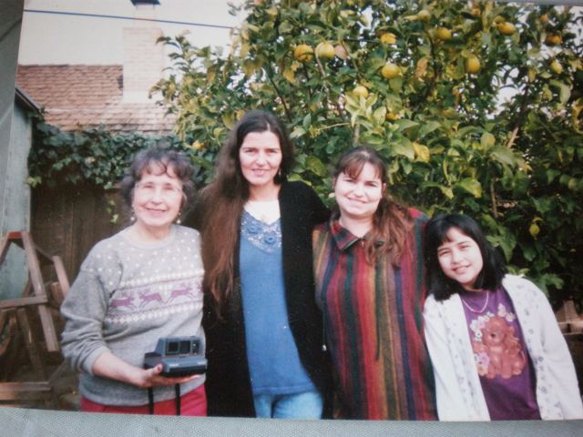 Carole with family and friends