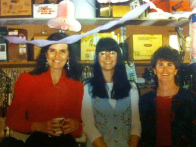 Carole with family and friends