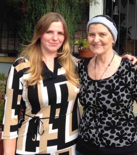 Carole with her daughter Carrie