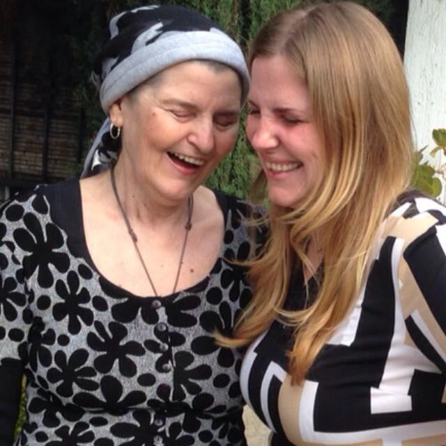 Carole with her daughter Carrie