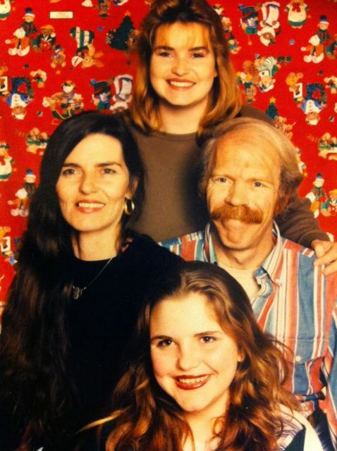 Carole with Carrie, Cassie and Jonce